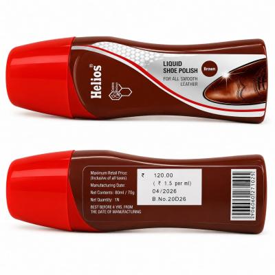 HELIOS LIQUID SHOE POLISH - 80ml